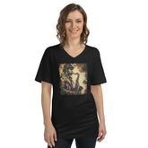 Blowin' On The Horn Unisex Short Sleeve V-Neck T-Shirt - Beyond T-shirts